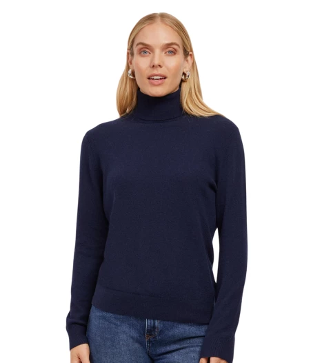 Mott & Bow’s Cashmere Turtleneck Sweater